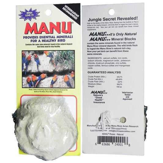 Avian Specialties Manu Mineral Block Small