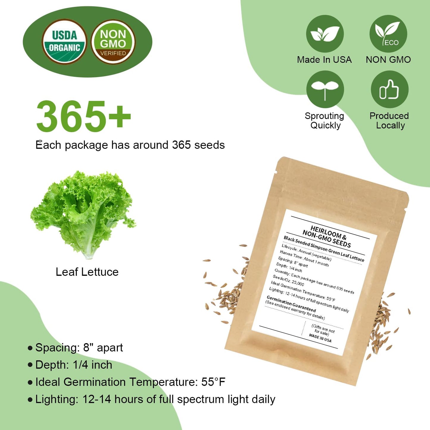 DRYADES 44-Pod Indoor Hydroponic Growing System + 3 Free Seeds Starter Kit (Lettuce, Salad Mixed, Basil Seeds) – Dual 53W Full-Spectrum LED, 10-L Water Tank, 2-Tier Grow Pods