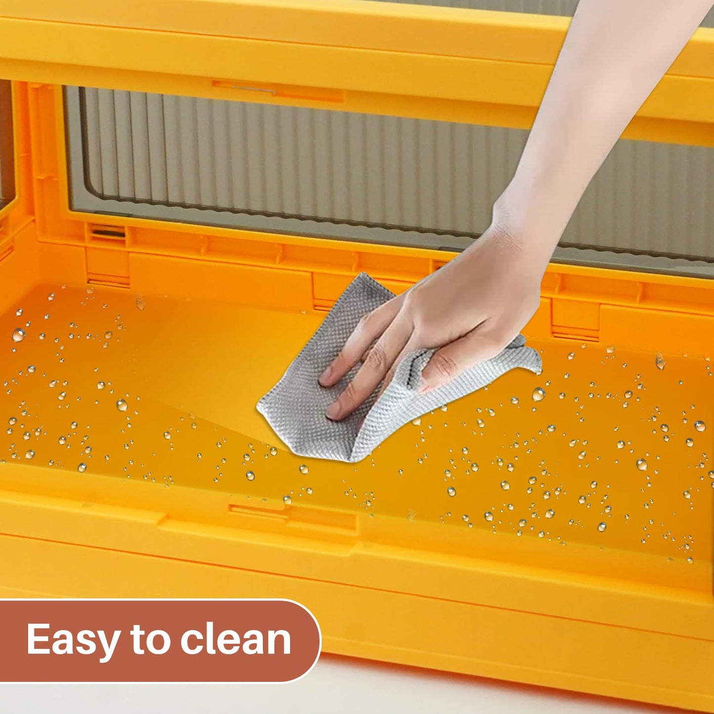 Chick Brooder Box for Chicks, Brooder Box with Feeder and Waterer, Brooder Heater Warms up to 20 Chicks, Poultry Breeding Box Suitable for Chick Duckling Parrot Lizard (Large)
