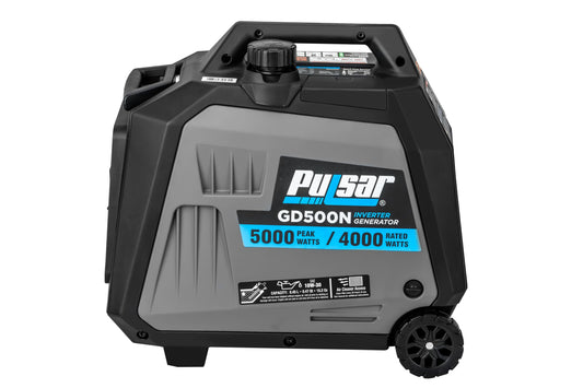 Pulsar Products GD500N, 5000W Portable super-quiet Inverter Generator, RV-Ready, CARB Compliant