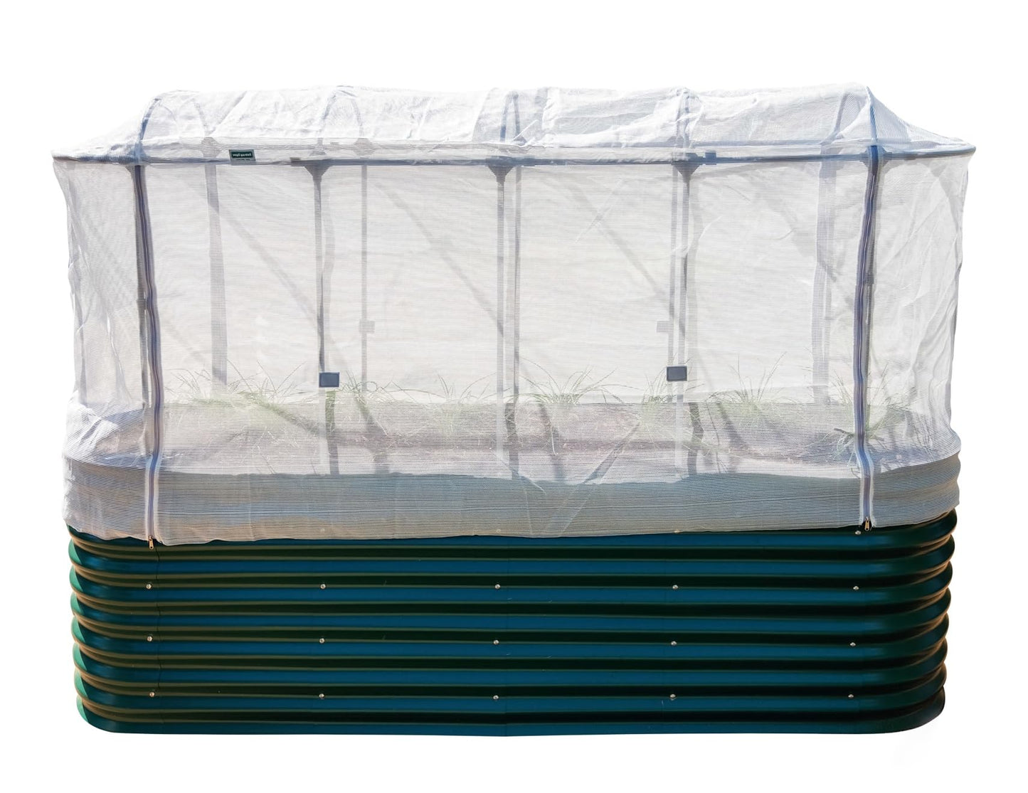 3.5' x 6.5' Covered Raised Garden Bed