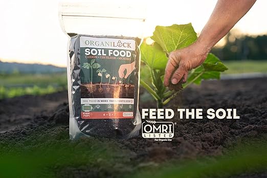 Soil Food - (2 Pound Bag) | Regenerative Soil Amendment with Microbes, Microbe Food, Biochar & Organic Fertilizer | Yield-Boosting Concentrate |