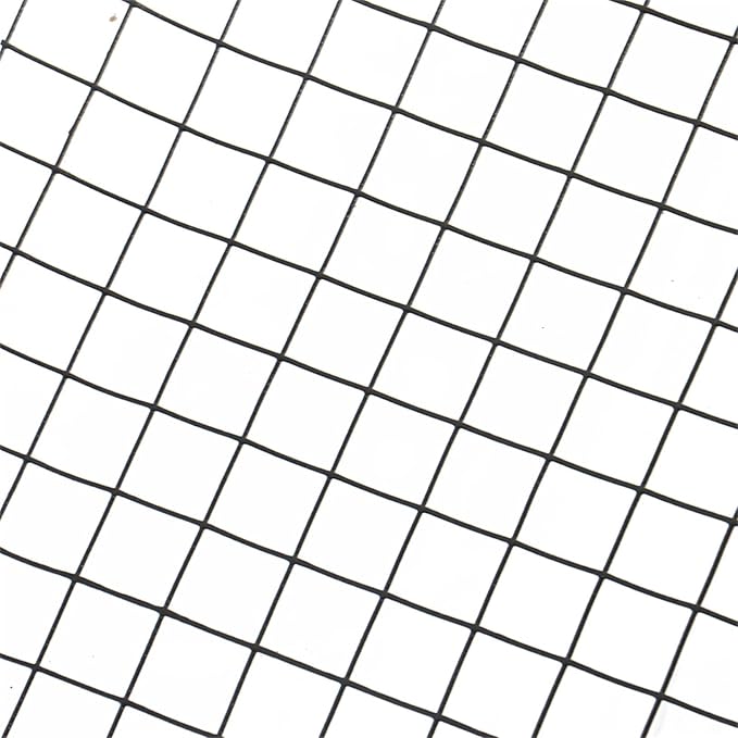 LABLT 24 in x 100 ft Hardware Cloth, 1 in Chicken Wire Fence with Pliers and Glove for Chicken Coop Fences and Poultry Animal Netting (16 Gauge, Black)