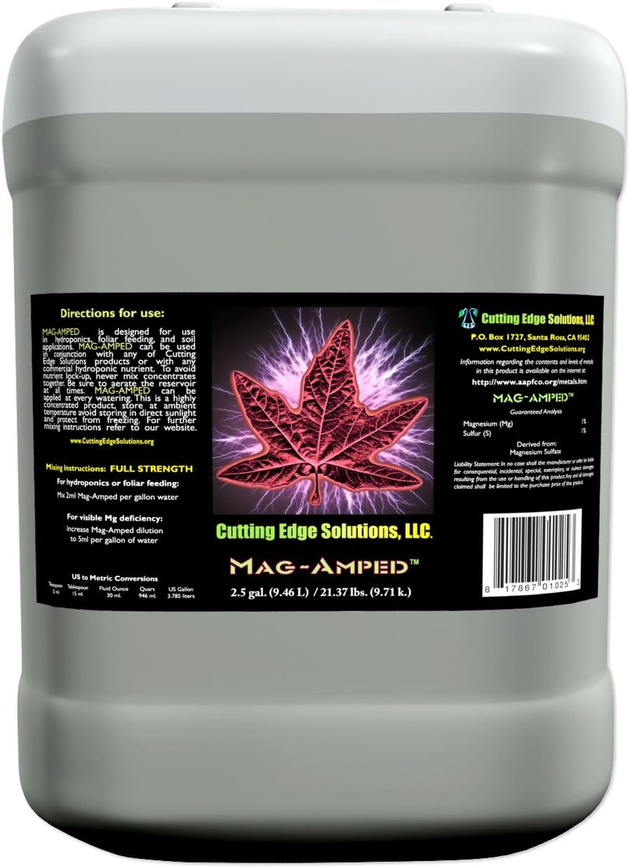 Cutting Edge Solutions Mag-Amped:2803 Mag-Amped Growing Additive, 2.5-Gallon