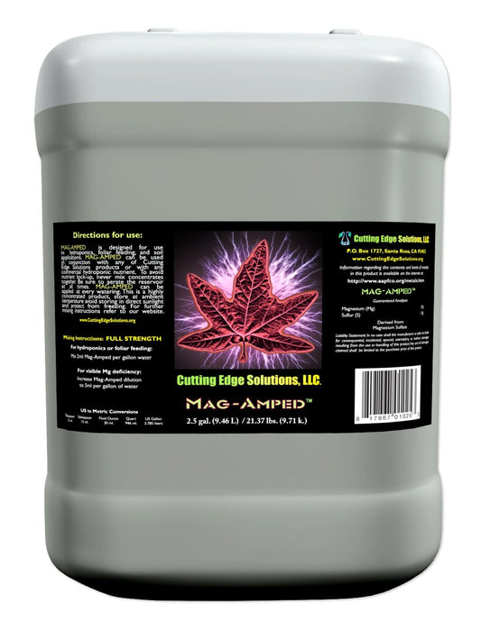 Cutting Edge Solutions Mag-Amped:2803 Mag-Amped Growing Additive, 2.5-Gallon