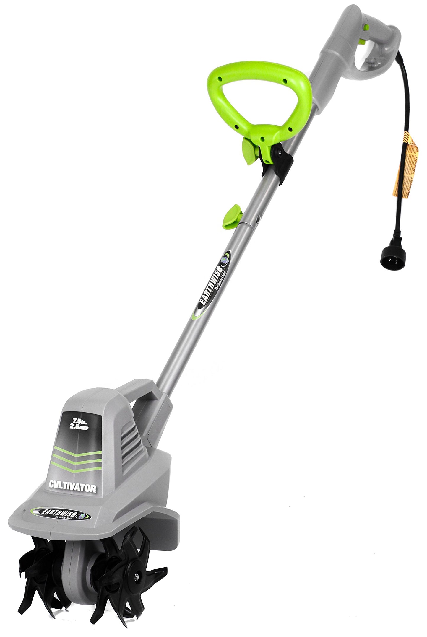 Earthwise 15-Amp Electric Chipper, Collection Bin, 7.5-Inch 2.5-Amp Electric Tiller/Cultivator Corded Garden Tools