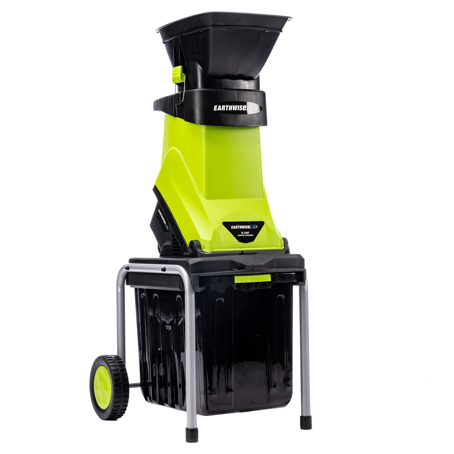 Earthwise 15-Amp Electric Chipper, Collection Bin, 7.5-Inch 2.5-Amp Electric Tiller/Cultivator Corded Garden Tools