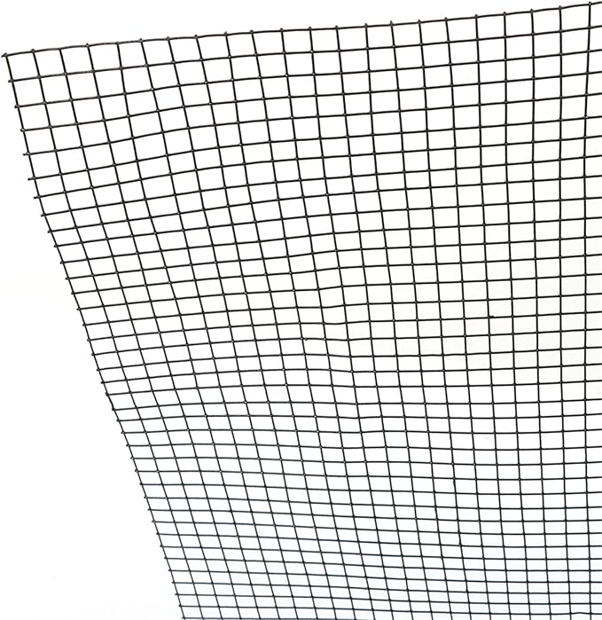 LABLT 36 in x 100 ft Hardware Cloth, 1/2 in Chicken Wire Fence for Chicken Coop Fences and Poultry Animal Netting (19 Gauge, Black)