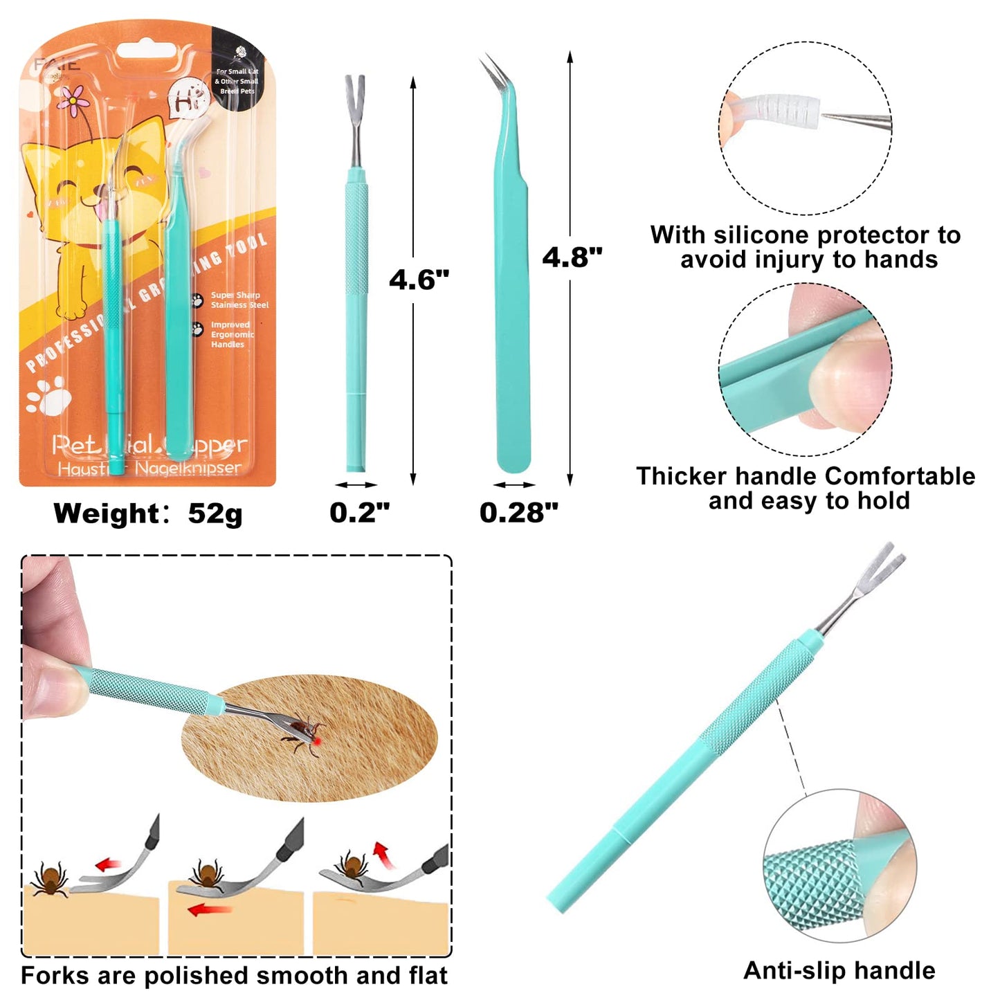 GPUSFAK Dog First Aid Kit - Pet First Aid Kit for Dogs Pet Emergency Kit with Grooming Hammock Harness Nail Clipper First Aid Supplies for Home Camping