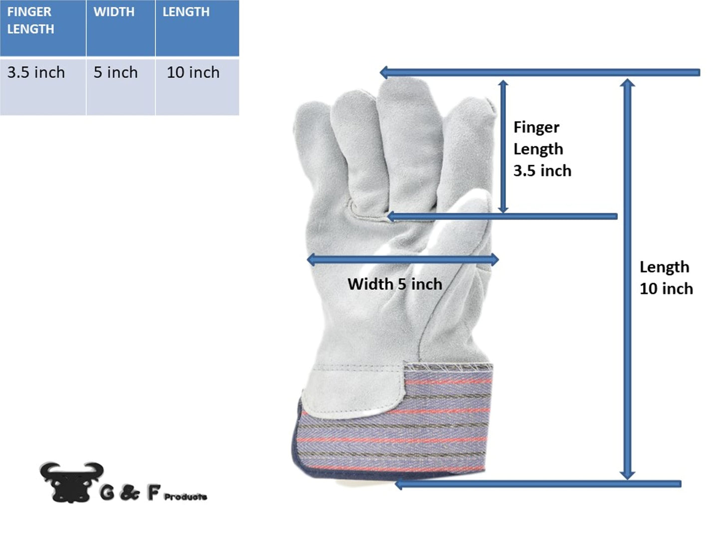 5015 60 Pair Pack Leather palm work gloves cowhide leather suede finish, single or double palm, 100% Leather and 100% Cotton Back, Grey