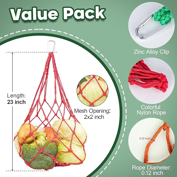 TINNMAO Rubber Feed Pan Set, 3 PCS 1-Gallon/4-Quart Chicken Feeder Pan with 3 Mesh Veggie Bags (24" x 0.12"), Thickened Heavy Duty Tub Feeding Bucket Bowls for Outdoor Livestock Duck Water & Dust Bath