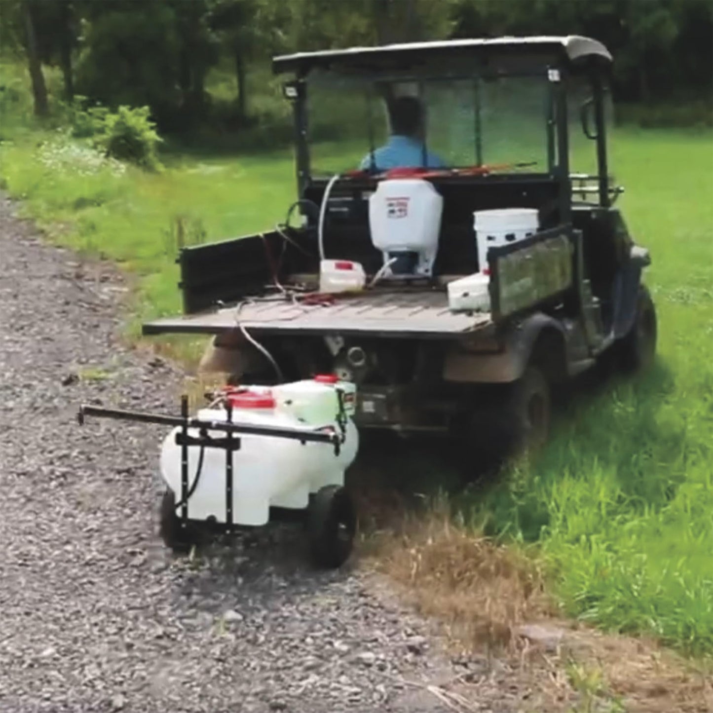 Chapin Mixes On Exit Tow-Behind Sprayer System, 25-Gal. Capacity, Model# 97761