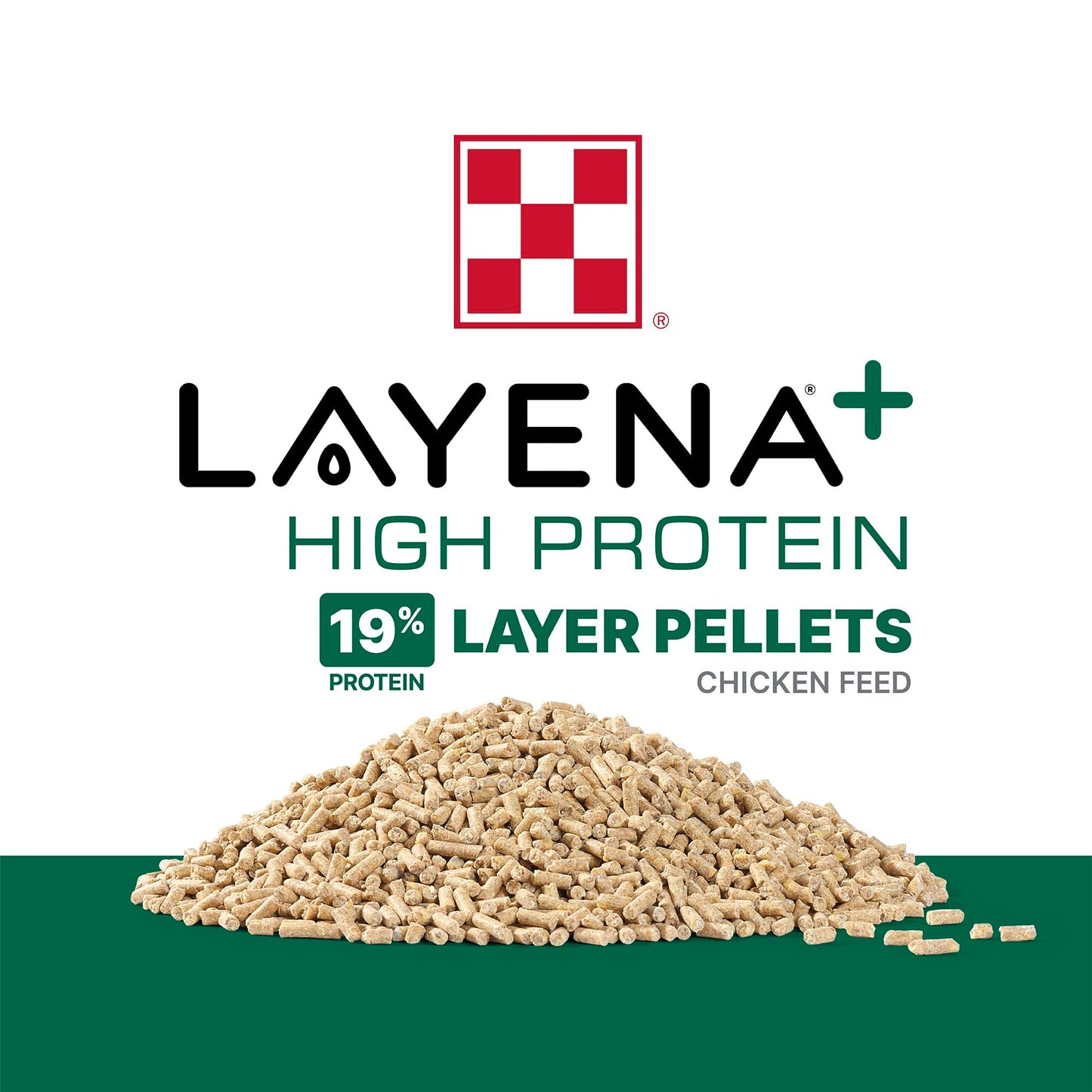 Purina Layena + High Protein Layer Chicken Feed (10 Pound)