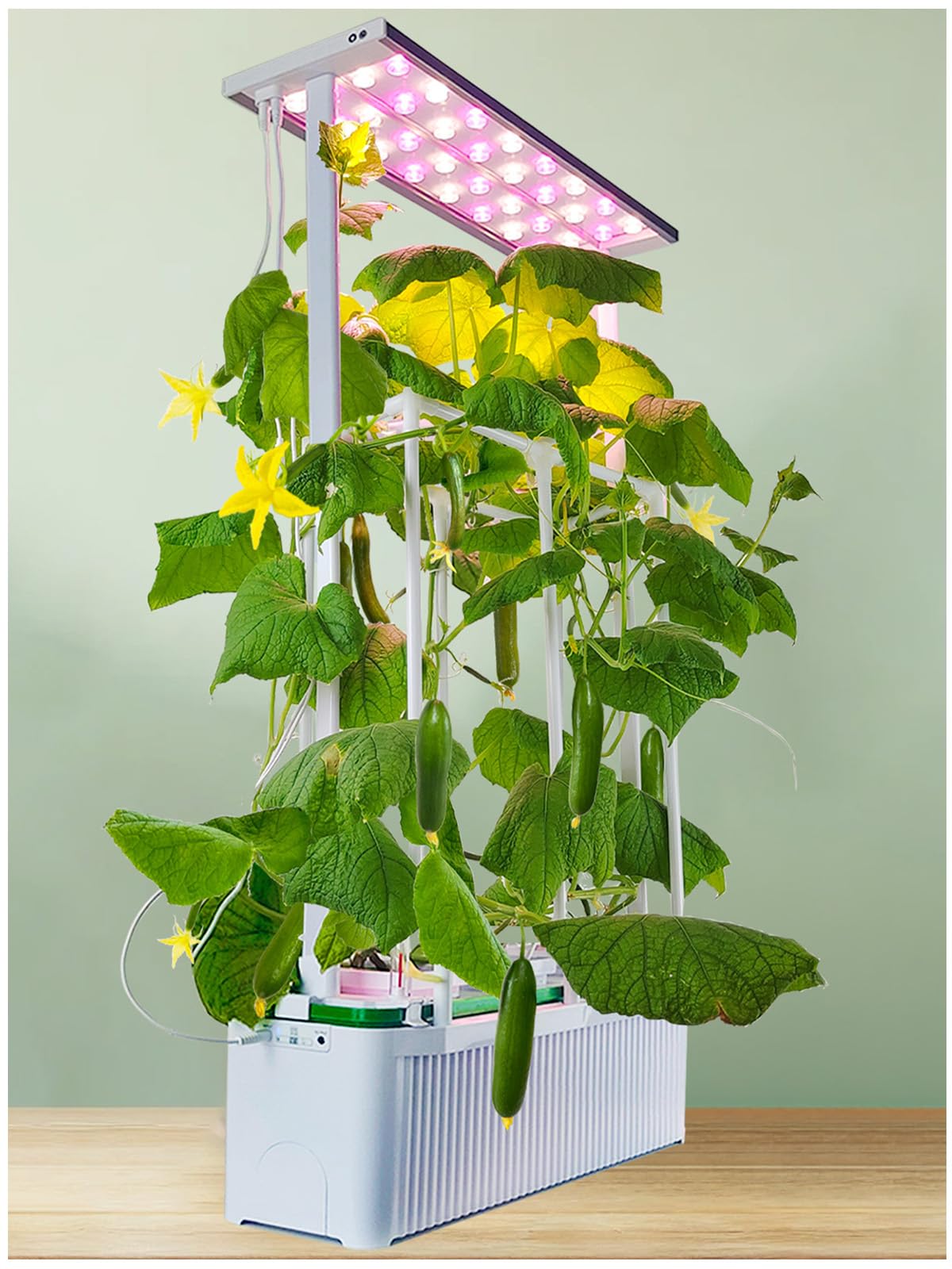 E SUPEREGROW Large Hydroponics Growing System kit + DIY Hydroponics Growing System Tower Garden
