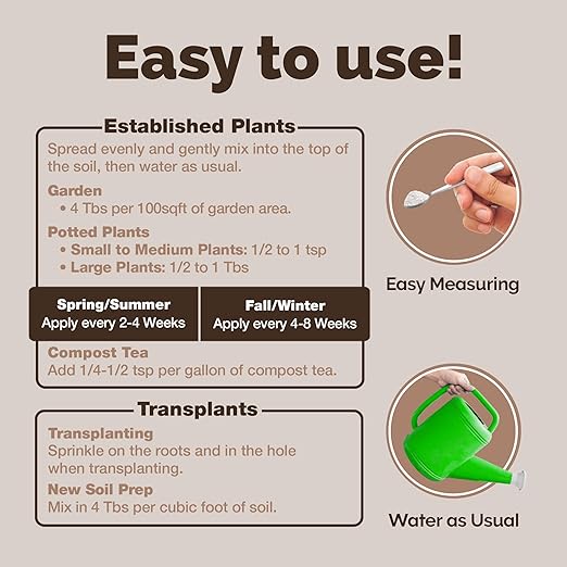 TPS NUTRIENTS Root Booster for Plants, Soil Probiotics Including Bacteria, Mycos, and Trichoderma for Transplanting and Established Plants (6 Ounces)