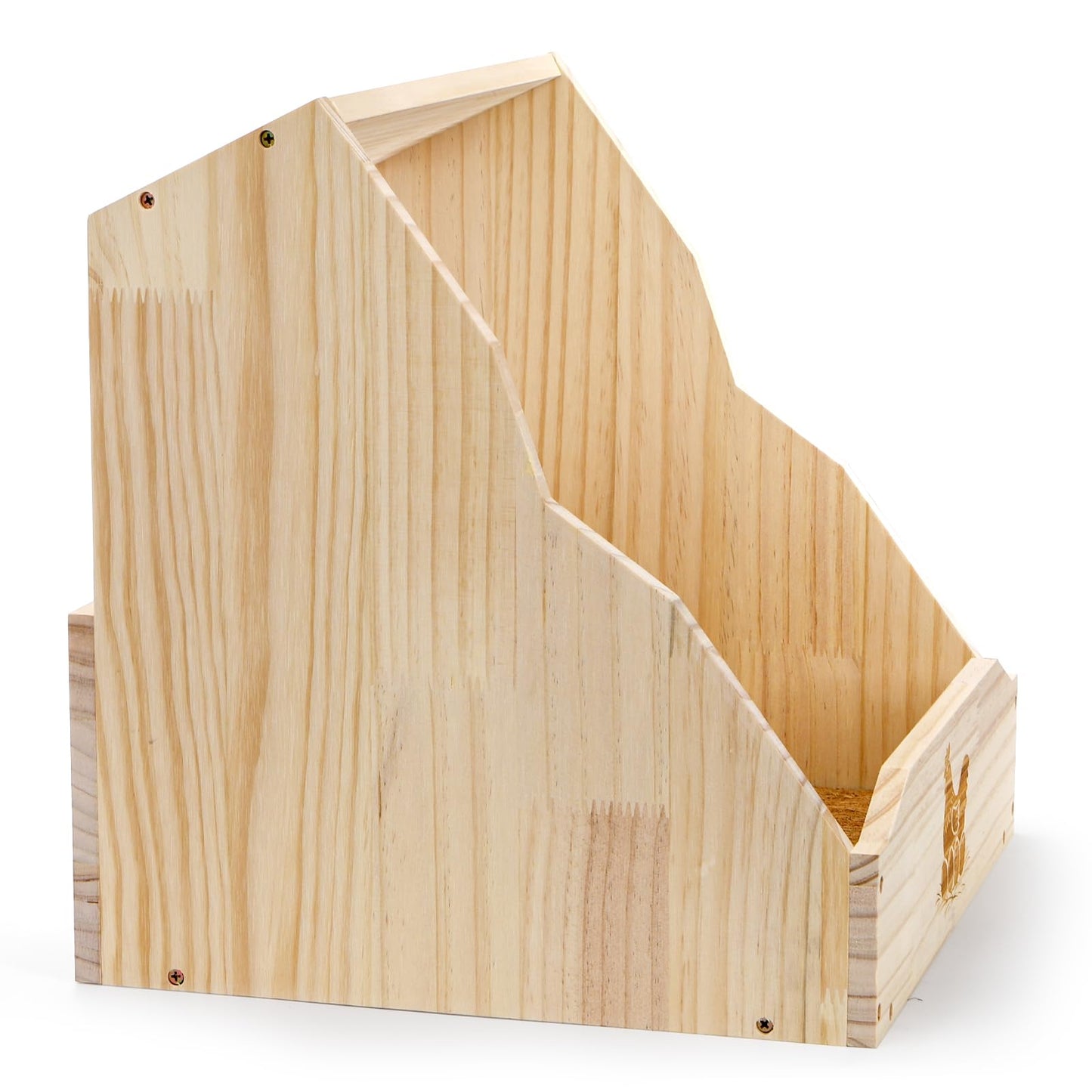 YIMITEE Chicken Nesting Box, 15"x13.5"x15" Wooden Chicken Coop with Pad, Wall-Mounted Nest Box for Laying Eggs, Large Single Compartment Hen Laying Boxes for Duck, Bird, Dove, Poultry, Farm