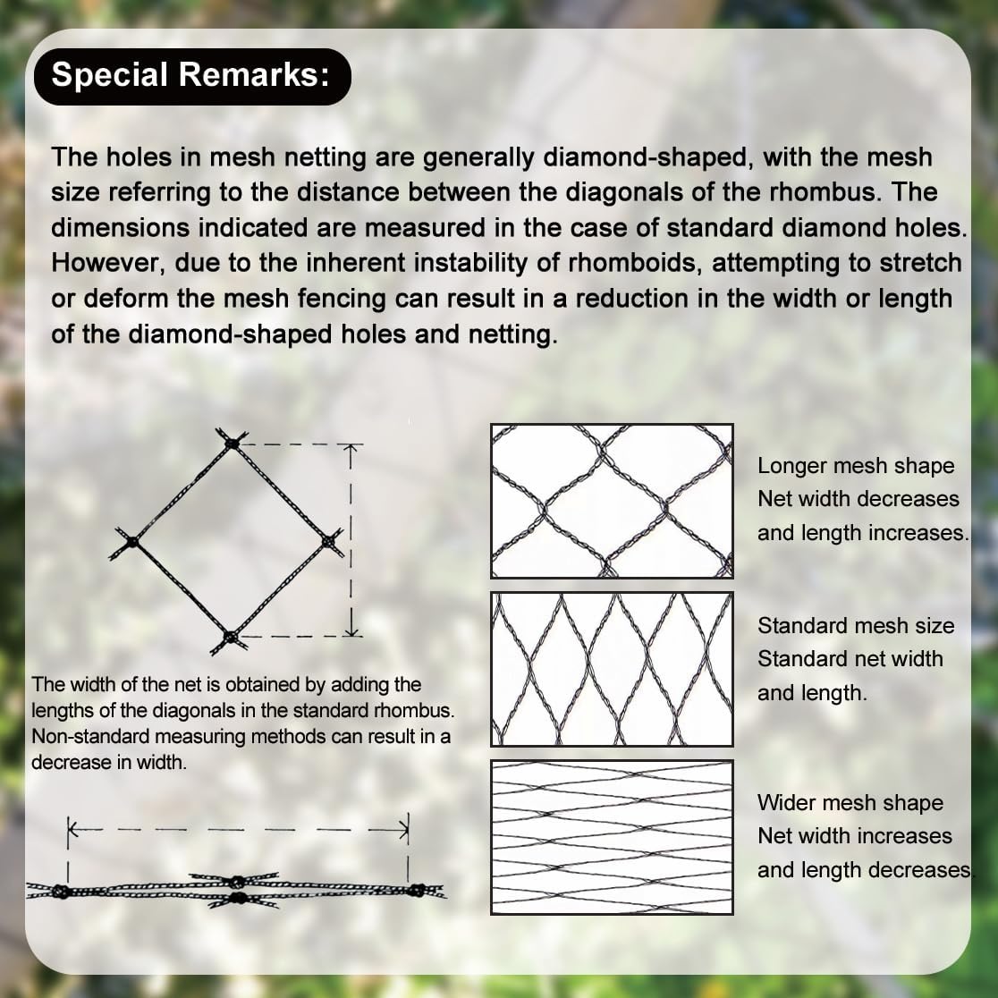 Vocray Bird Netting for Chicken Coop 50x50 Ft, 1" Mesh, Strong Woven Poultry Netting Roof Cover for Chicken Run, Heavy Duty Bird Net for Fruit Trees, Blueberry, Vegetables, Garden Protection