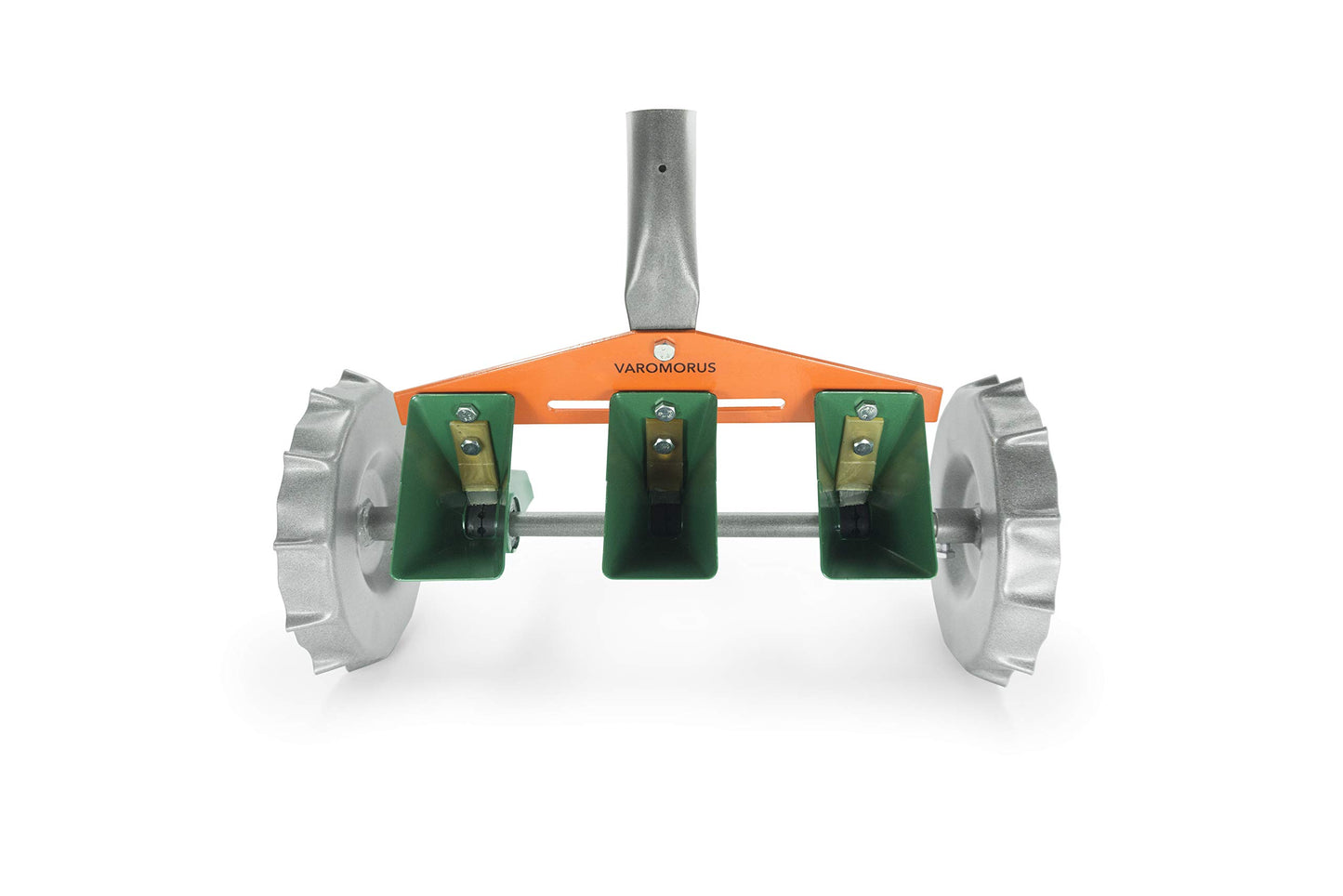 Varomorus Metal Precision Manual Seeder for Vegetables Greens Onion Radish Beets (3-Row)