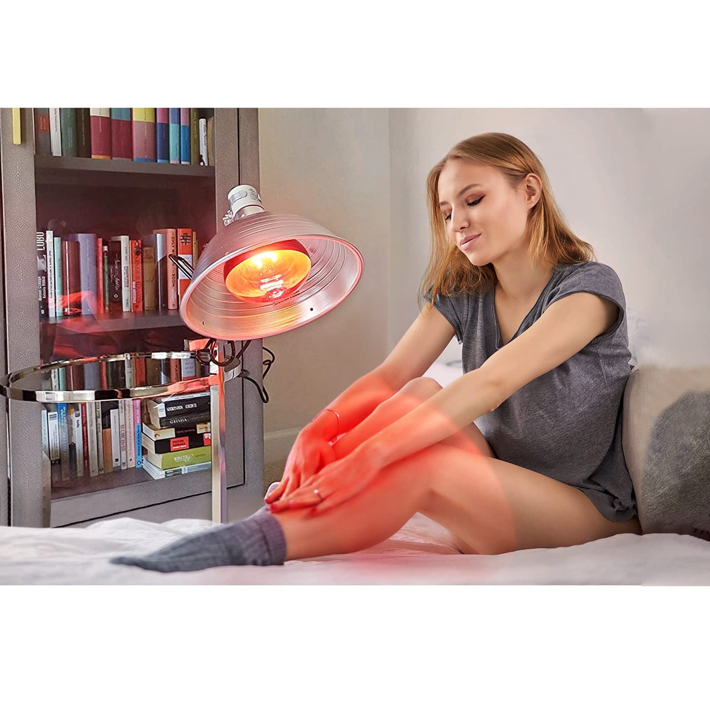 150W Infrared Heat Lamp Bulb - Incandescent Red Light Therapy Bulb
