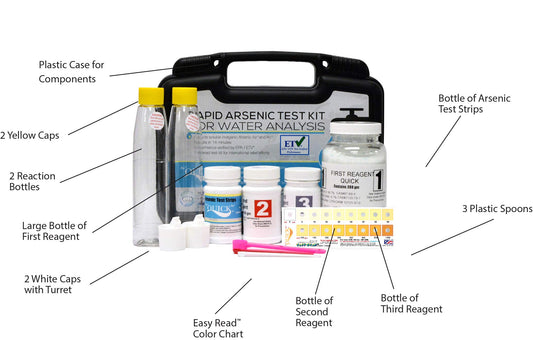 Industrial Test Systems Quick 481396 Arsenic for Water Quality Testing, 100 Tests, 12 Minutes Test Time