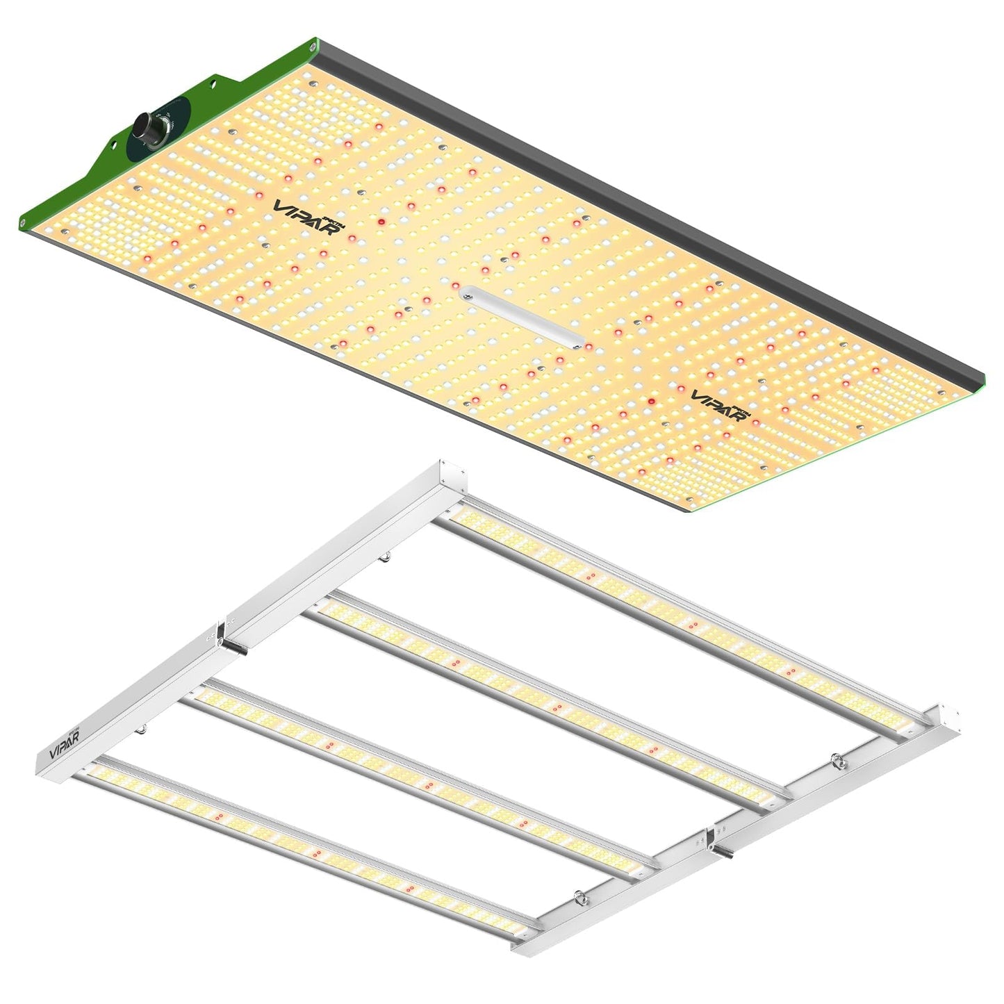 VIPARSPECTRA P2000 LED Grow Lights for Seed Starting Plus KS3000 LED Grow Light 320 watt Compatible with Samsung LM301H Diodes, Dimming Daisy Chain Grow Lights for Indoor Plants Full Spectrum