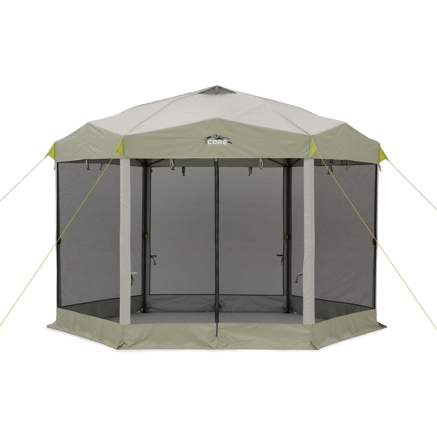 CORE 11.5’x10’ Instant Screen House | Folding and Portable Large Pop Up Tent Gazebo Canopy Shelter with Included Carry Bag | Perfect for Family Camping, Outdoor, Picnic, Backyards, and Tailgate