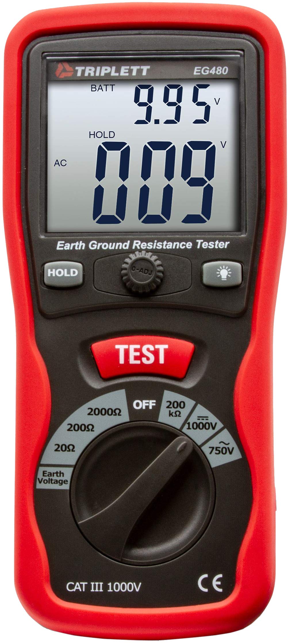 Triplett EG480 Earth Ground Resistance Tester