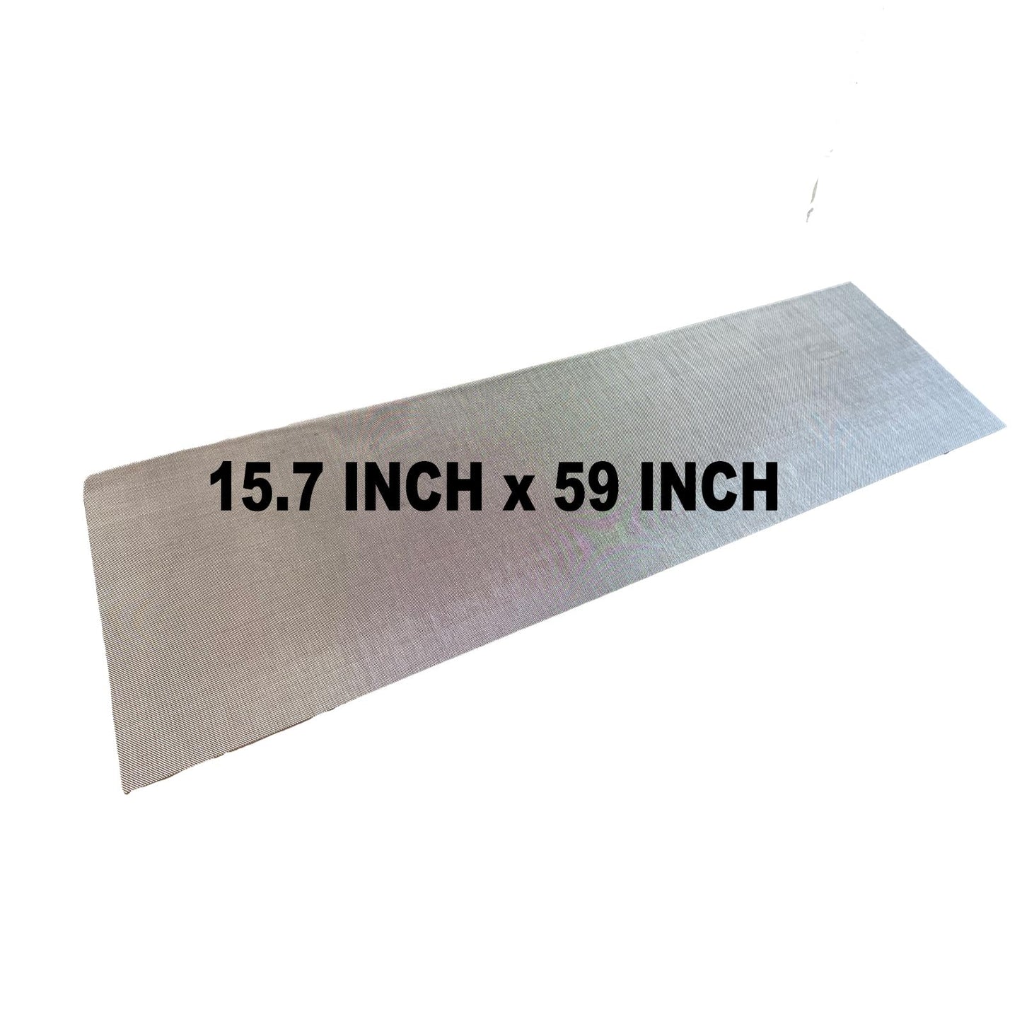 304 Stainless Steel Wire Mesh Screen,15.7 X 59 Inches, 1mm Hole 20 Mesh, No Rust and Sturdy, Easy to Cut, Heat-Resisting Metal Mesh for Vent, Window Screen Mesh, Cage, Filter Mesh, DIY Projects, etc