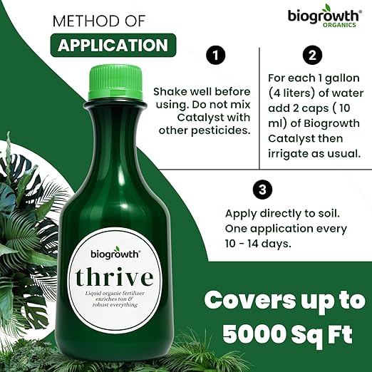 Concentrated Liquid Enzyme-Powered Organic Plant Food (8.45oz) | Enzyme-Rich Fertilizer Growth Booster for Bigger Buds & Stronger Roots, Ideal for Indoor Pots & Outdoor Gardening
