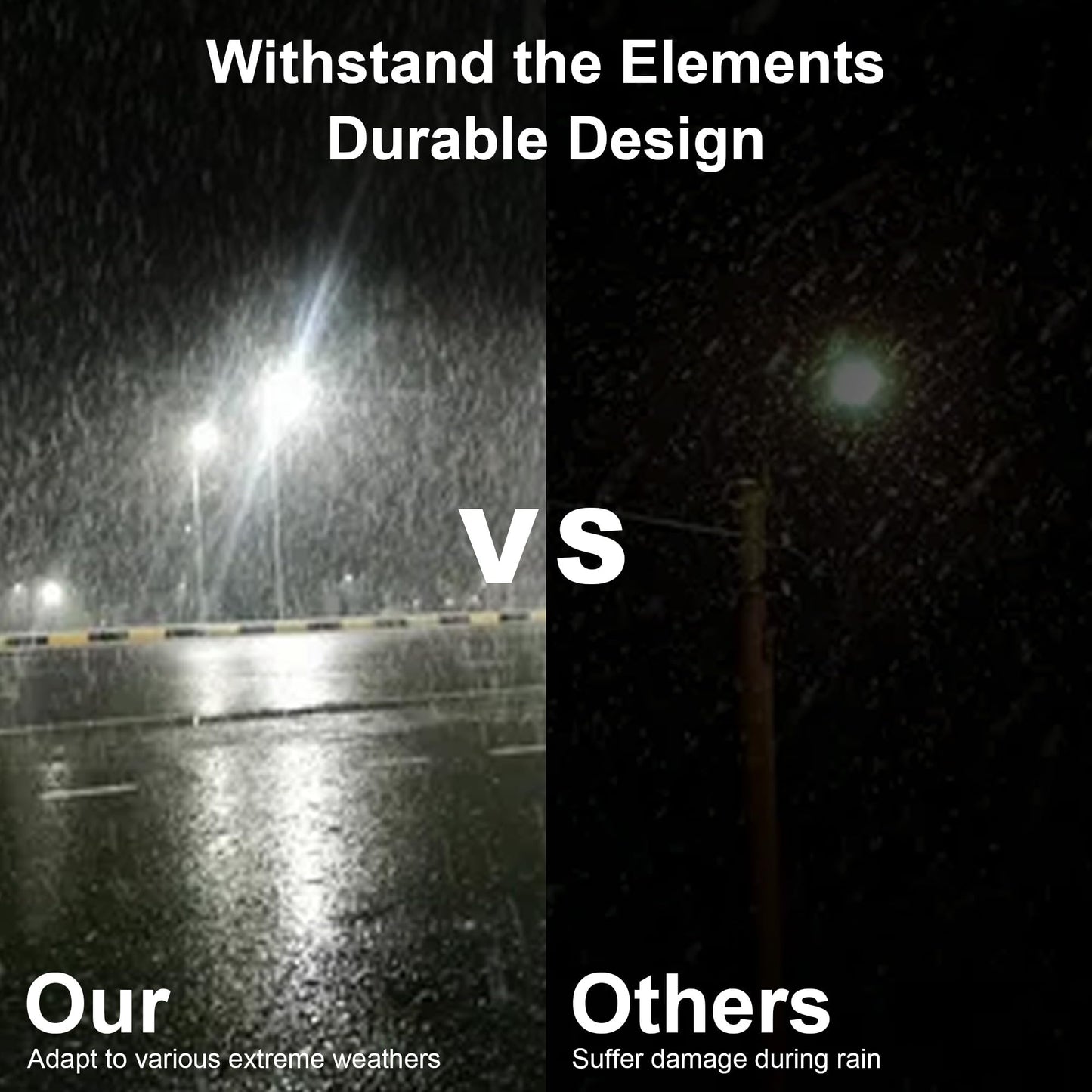 XCQMHF Solar Street Lights Outdoor Waterproof Dusk to Dawn, 8000W Commercial Solar Power Parking Lot Lights Motion Sensor, Outside Large Security Flood Light LED for Yard Patio Garden