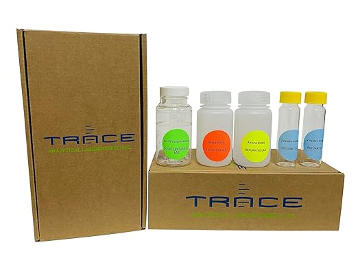 Premium Drinking Water Test Kit for City and Well Water – Lab Results for 100+ Parameters Including Coliform Bacteria, Nitrate, Metals, Volatile Organic Compounds, and More