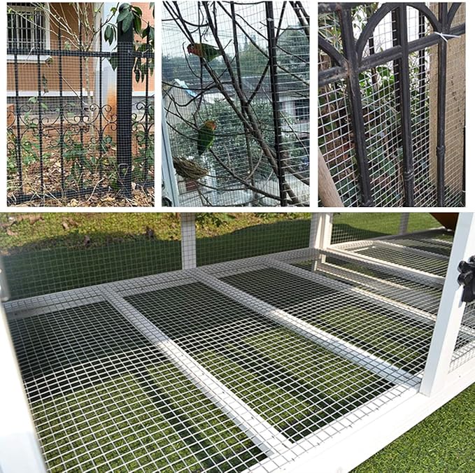 1/4 Hardware Cloth 36inch x 50foot 23 Gauge Hot Dip Galvanized After Welding Chicken Wire Mesh Roll Galvanized Wire Mesh Roll Garden Fencing &Rodent Mesh