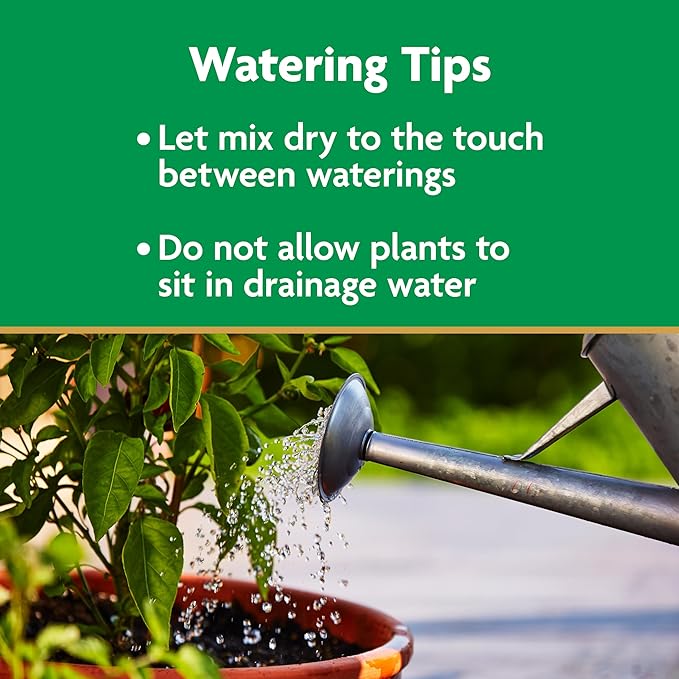 Miracle-Gro Moisture Control Potting Mix, For Container Plants, Protects against Over- and Under-Watering, 6 qt.