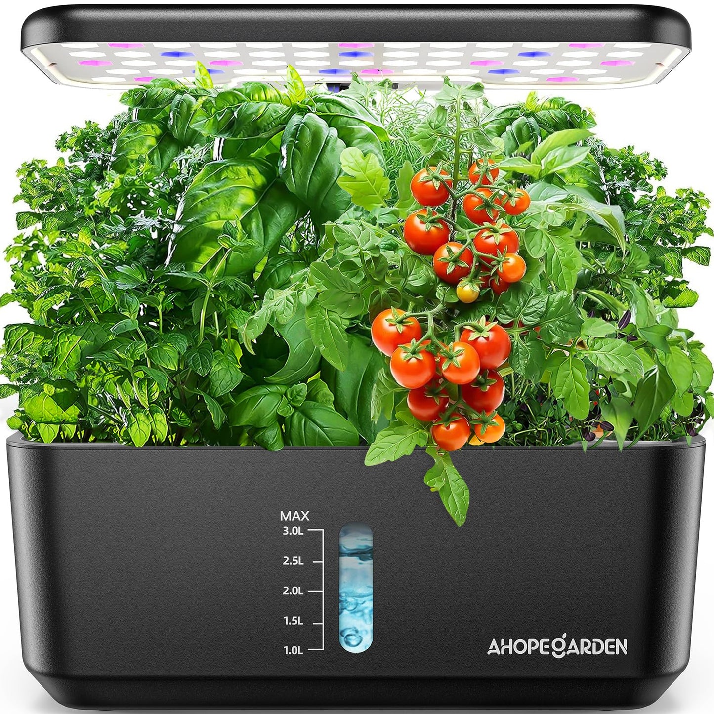 Indoor Garden Hydroponics Growing System, 60 Pods Vertical Garden with LED Grow Light - Plant Germination Kit Aeroponic Veggie Flower Fruit Growth with Smart Socket & Pump System for Home