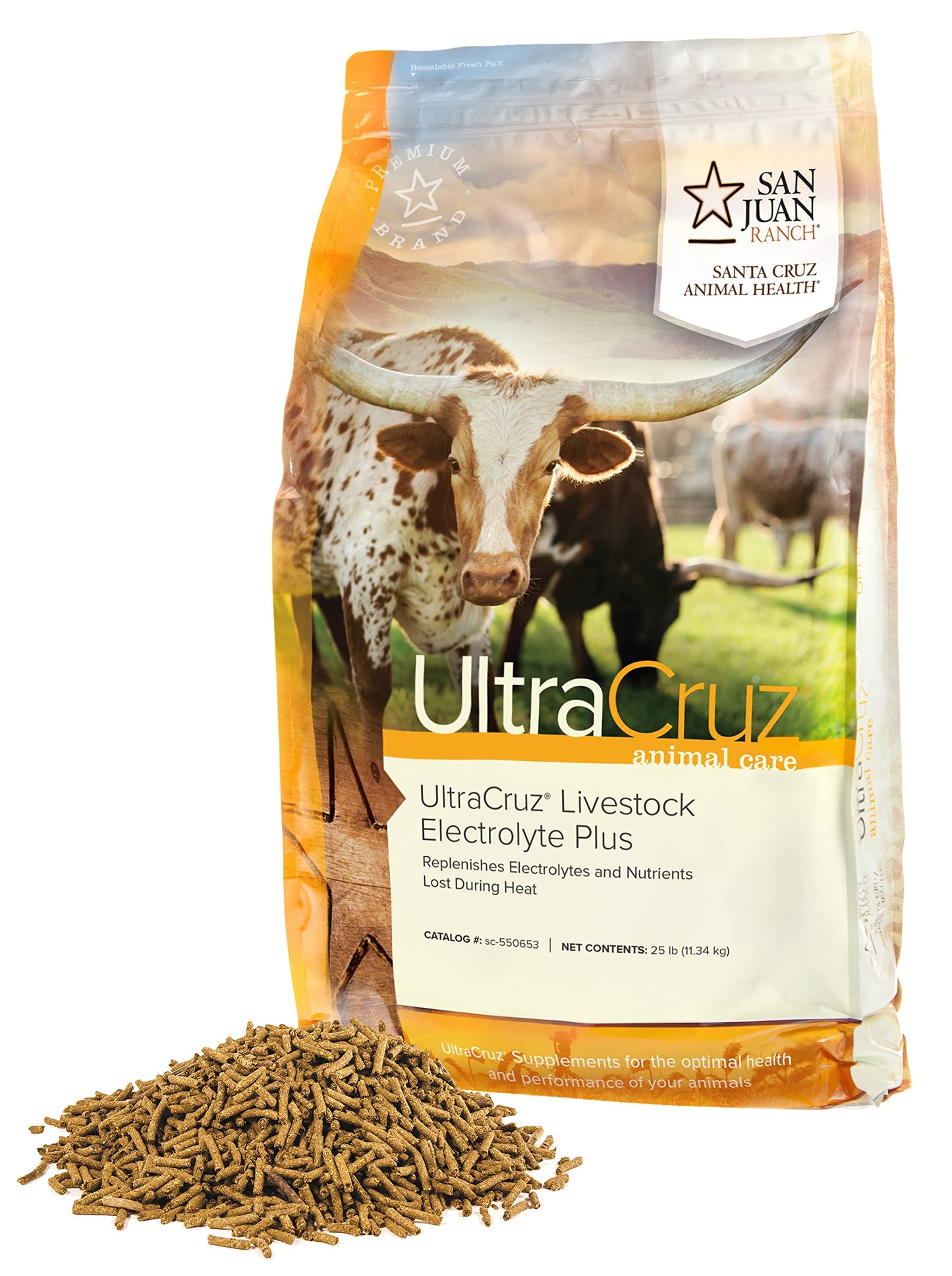 UltraCruz® Livestock Electrolyte Plus, 25 lb