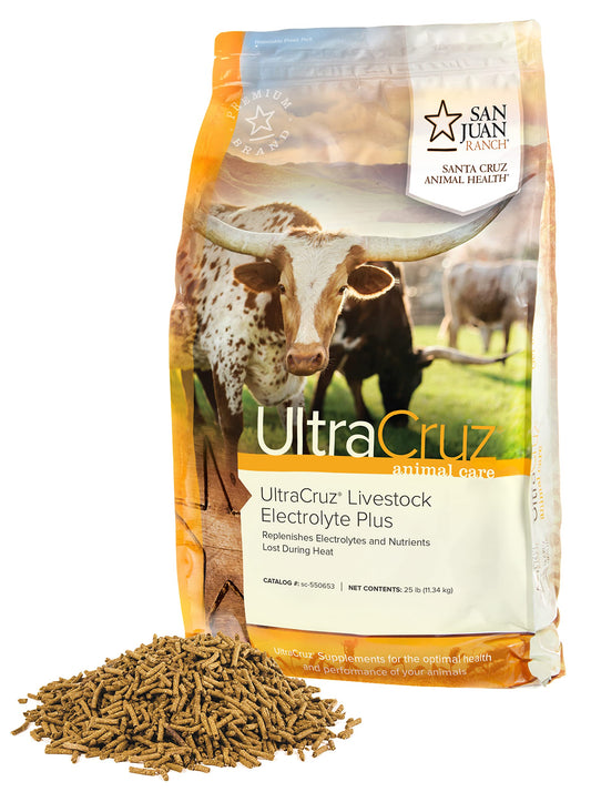 UltraCruz® Livestock Electrolyte Plus, 25 lb