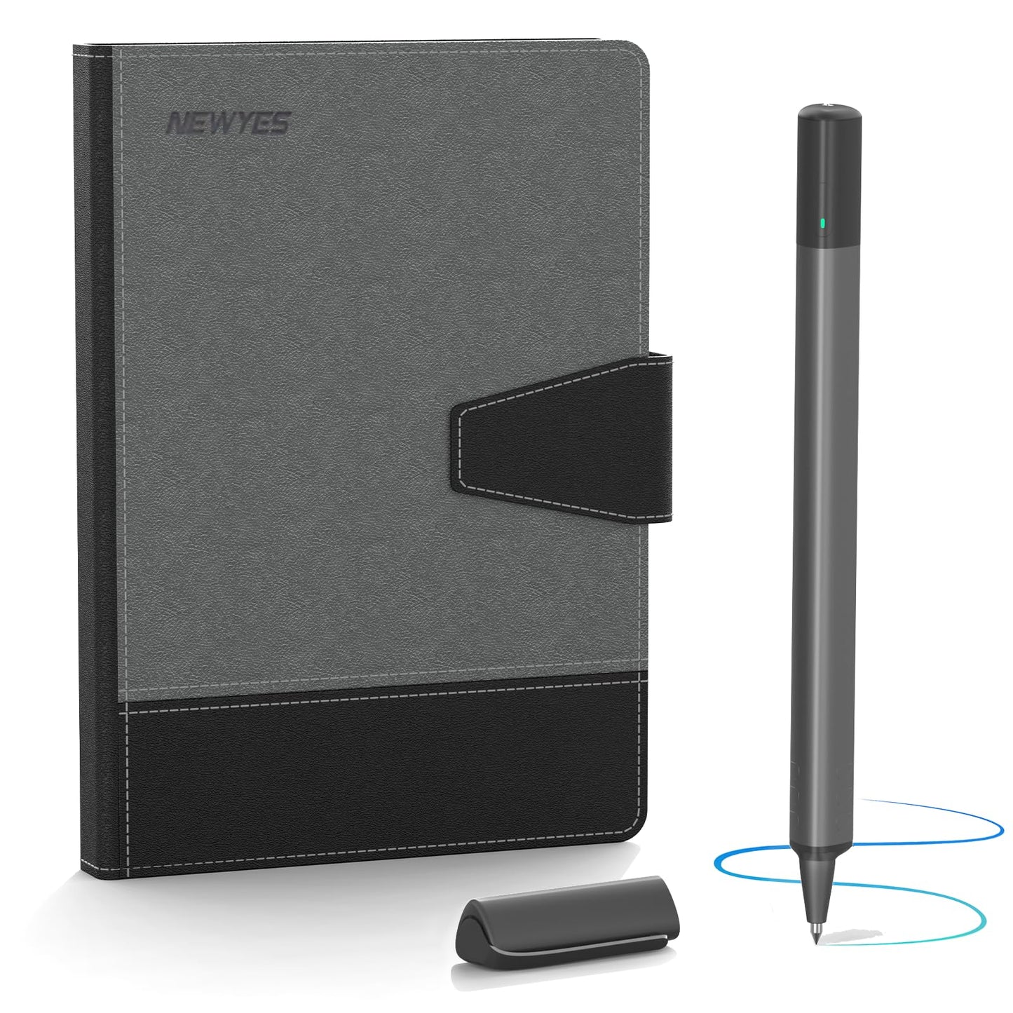 NEWYES SyncPen 4 Smart Pen with Smart Notebook Digital Pen Sync Pen Bluetooth Wireless OCR Digital Pen for Students, Designer, Creatives, Business Man, Record Notes