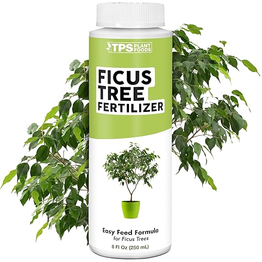 TPS NUTRIENTS Ficus Tree Fertilizer for All Ficus, Fig and Moraceae Plants, Liquid Plant Food 8 oz (250mL)
