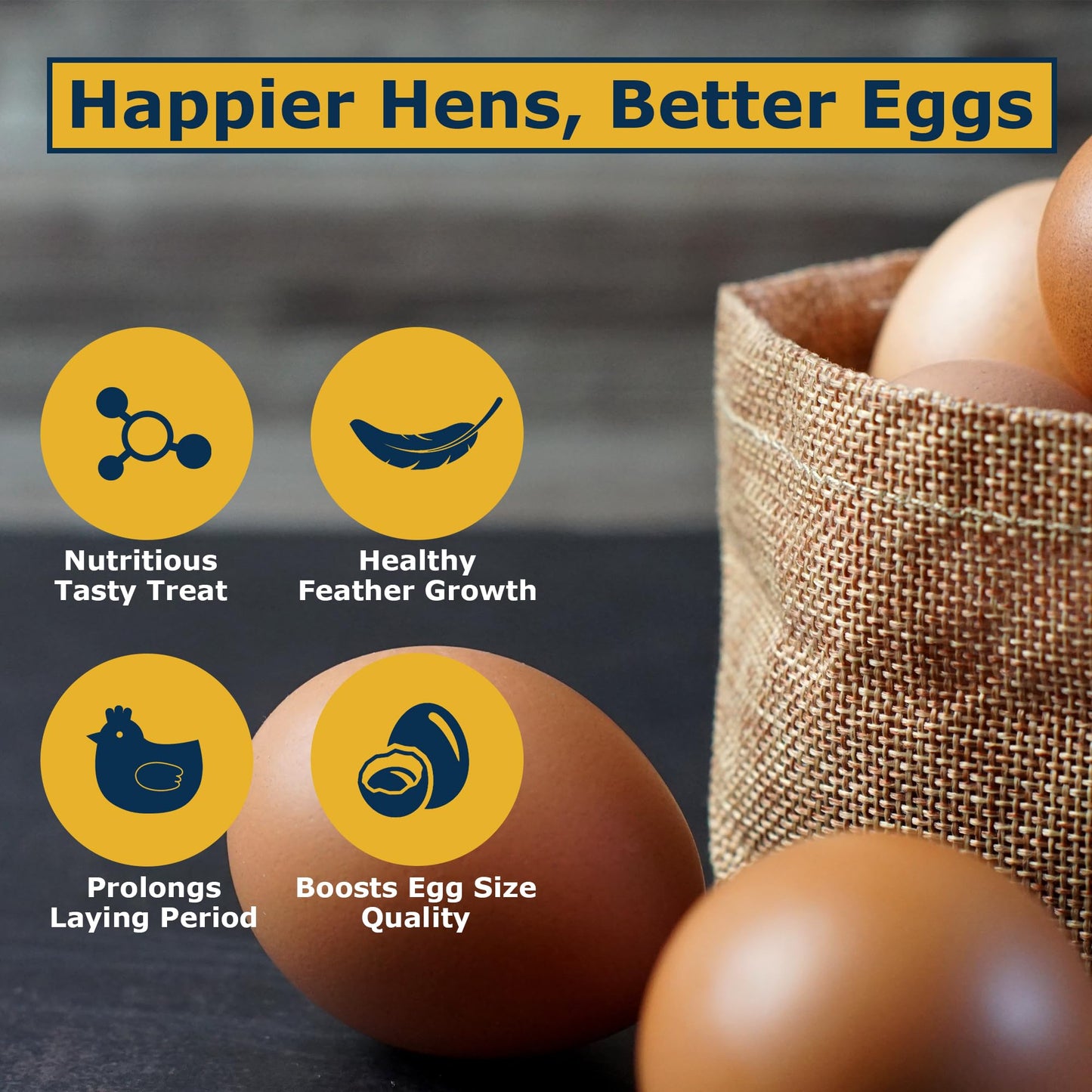 HARTOMPET Nutrient-Rich Chicken Feed - 5LB Dried Black Soldier Fly Larvae, 100% Natural, 85X More Calcium Than Mealworms, Ideal for Molting & Laying Hens, Ducks, and Wild Birds, Reptiles and Hedgehogs