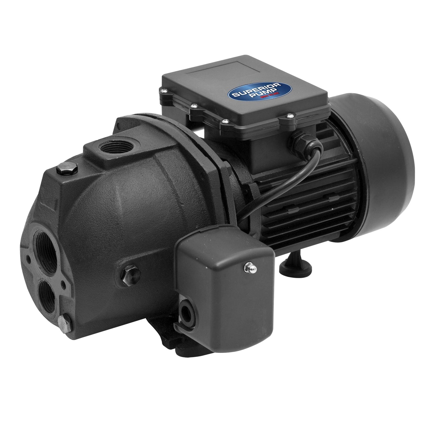 Superior Pump 94115 1 Hp Convertible Jet Pump With Eject Kit, 115/230 Volt