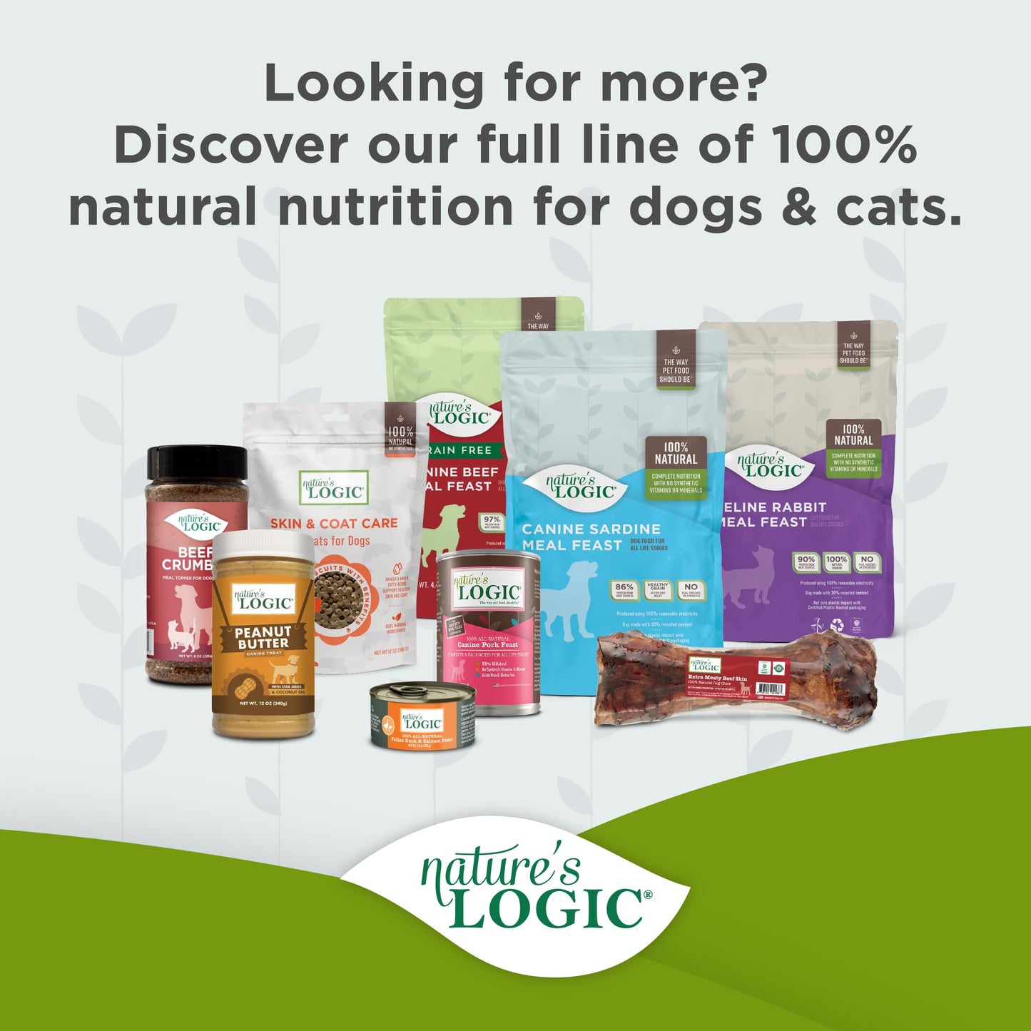 Nature's Logic Canine Turkey Meal Feast, 4.4lbs