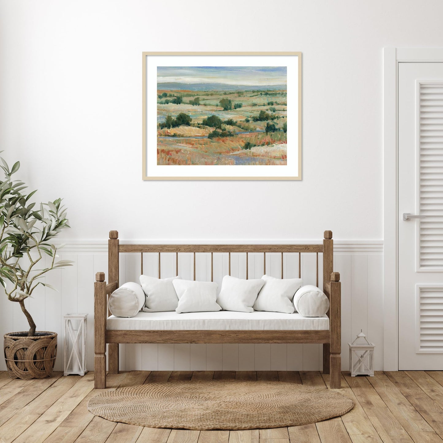 Amanti Art Framed Wall Art Print 33x41 Back Country I by Tim Otoole, Landscapes Wall Art, Rustic Farmhouse Decor, X-Large Poster Painting Artwork for Living Room, Bedroom, Bathroom, Kitchen, Office