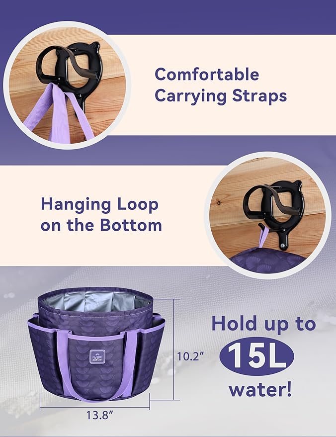 11PCS Horse Grooming Kit Curry Comb Sweat Scraper Horse Bathing Supplies Grooming Tools with Storage Bag Sugar Taro