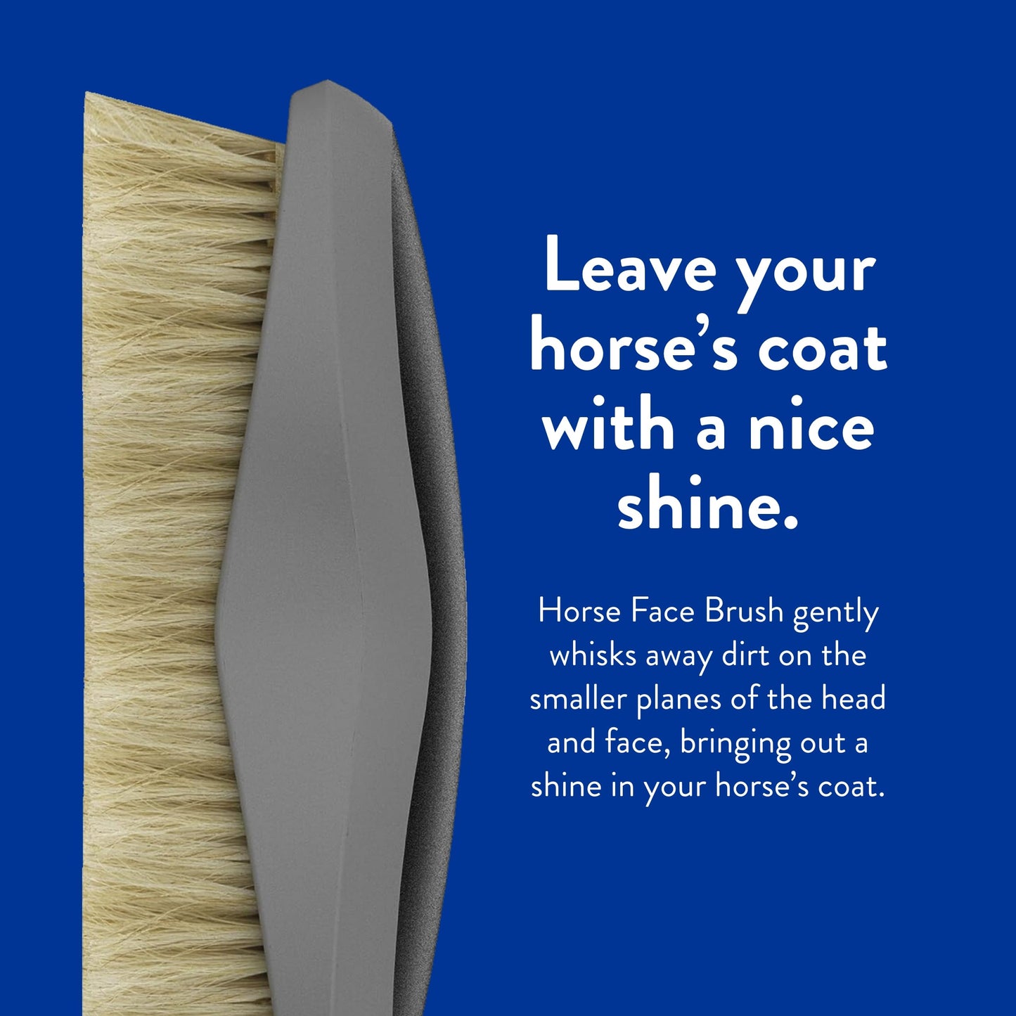 WAHL Professional Animal Equine Grooming Face Horse Brush - Black