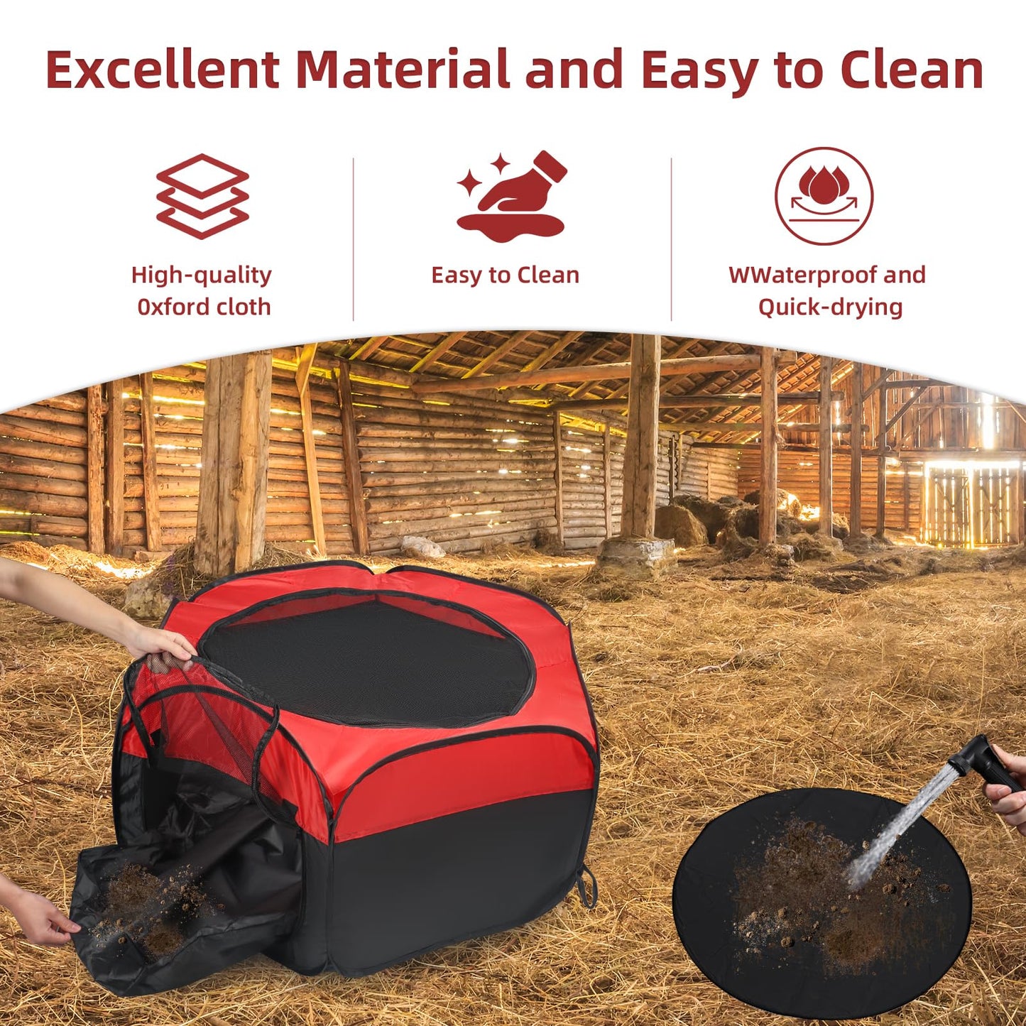 Hydralis Chicken Brooder Box for Chick Starter Kit, 12.8 * 17.8 inch Large Brooder Heating Plate, Brooding Up to 30 Baby Chicks, Chicks Feeder＆Waterer, Nesting Pad, Perch, All-in-1 Chicken Brooder Set