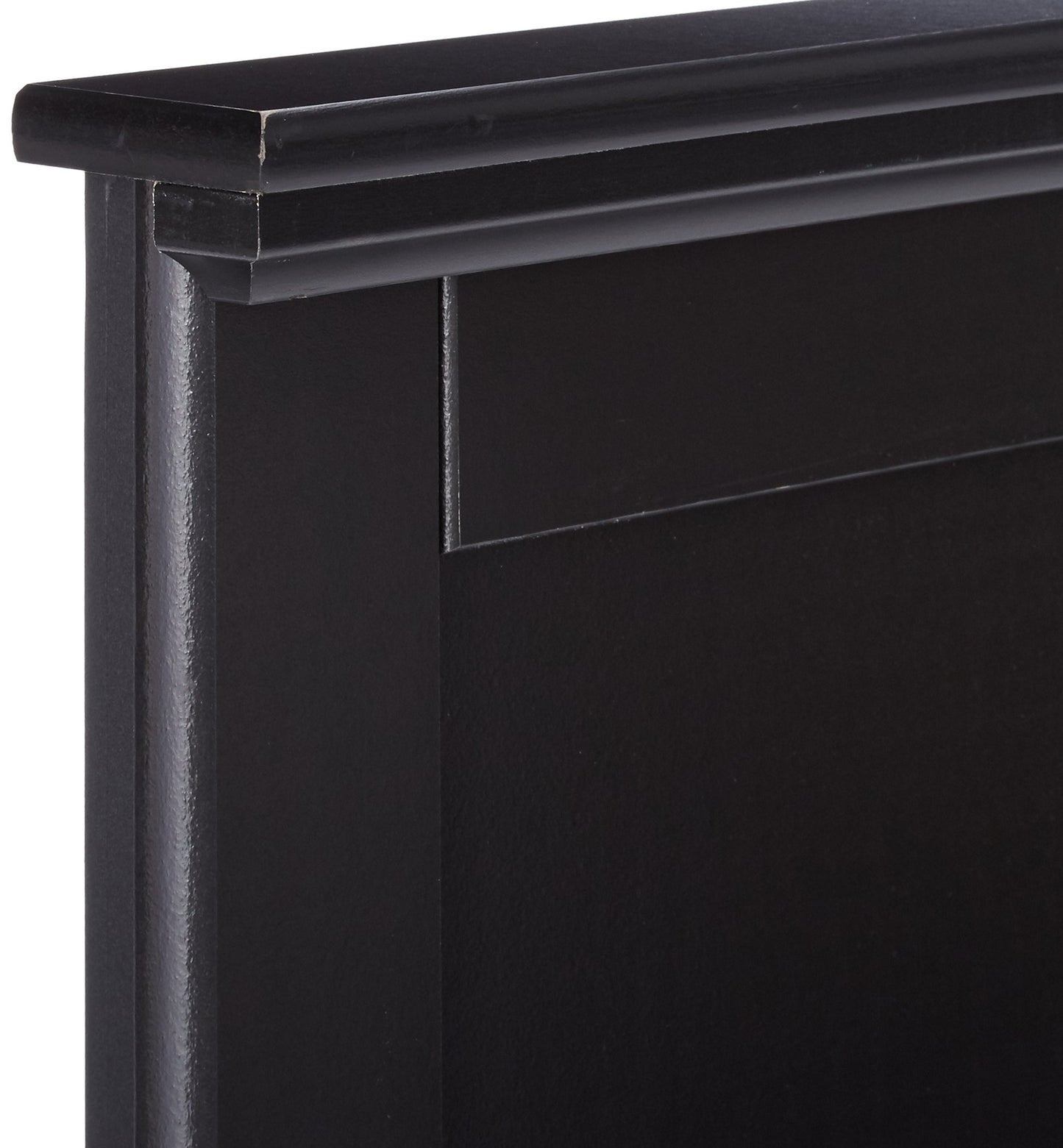 Signature Design by Ashley Maribel Rustic Farmhouse Panel Headboard ONLY, King/California, Black