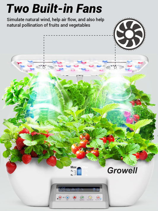 Growell 17 Pods & 16 Pods Hydroponics Growing System Kit