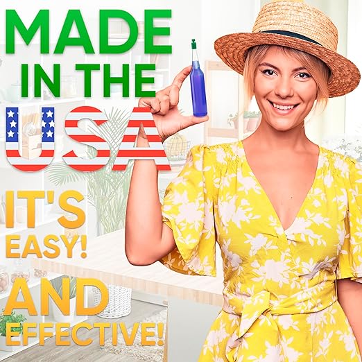 Easy Use Plant Food (12-Pack) | No-Mix Liquid Fertilizer Spikes for Indoor Plants & Flowers | Self-Feeds for 15 Days | Bloom Booster for All Houseplants | Made in The USA