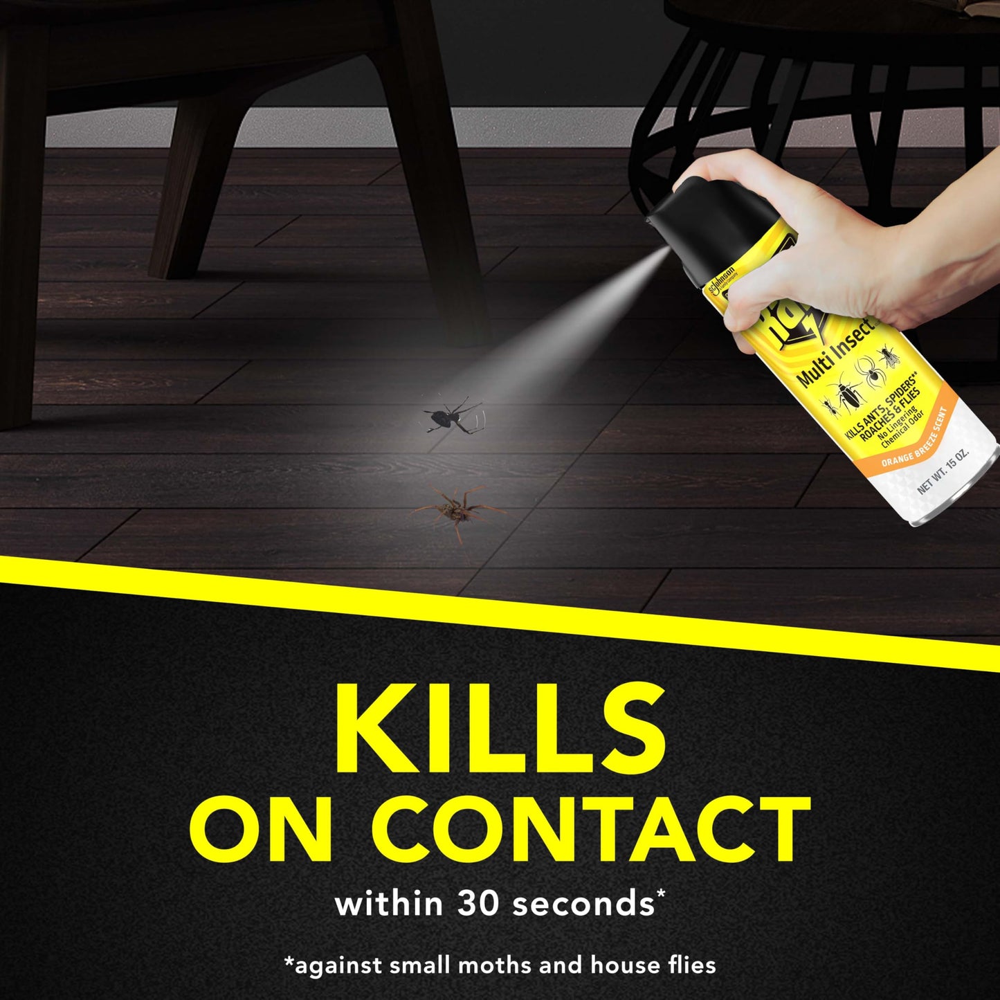 Raid Multi Insect Killer, Orange Breeze 15 Ounce (Pack of 1)