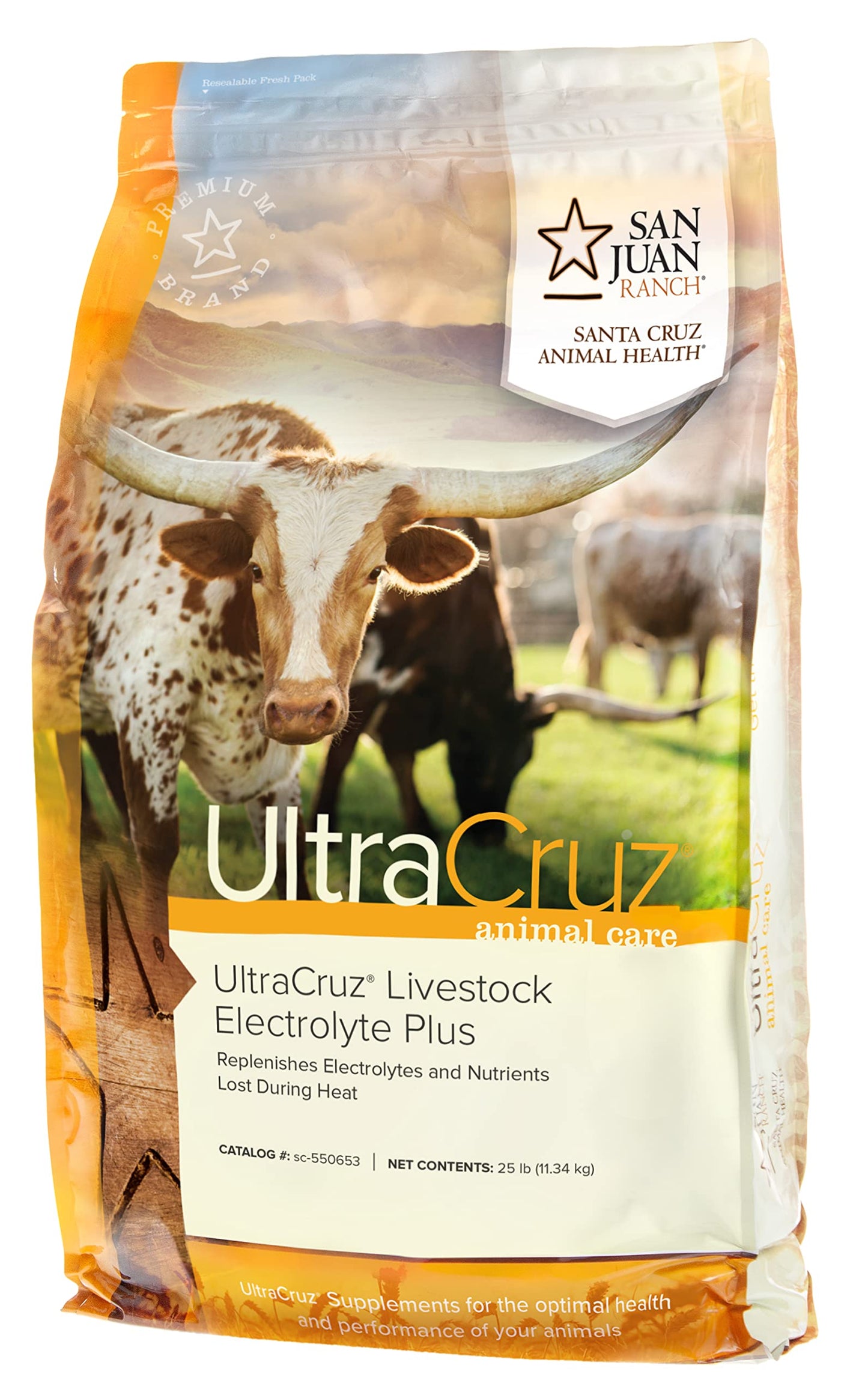 UltraCruz® Livestock Electrolyte Plus, 25 lb